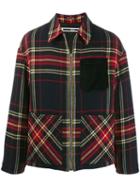 Mcq Alexander Mcqueen Check Print Jacket - Blue