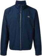 Lacoste - Logo Patch Windbreaker Jacket - Men - Polyamide/polyester - L, Blue, Polyamide/polyester