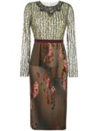 Antonio Marras 'nanako' Dress, Women's, Size: 46, Green, Polyester/spandex/elastane