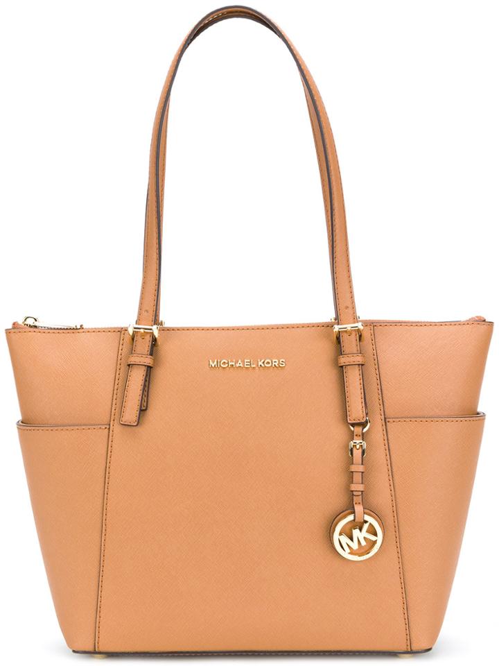 Michael Michael Kors Jet Set Tote - Brown