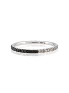 Ileana Makri Diamond Studded Ring - White