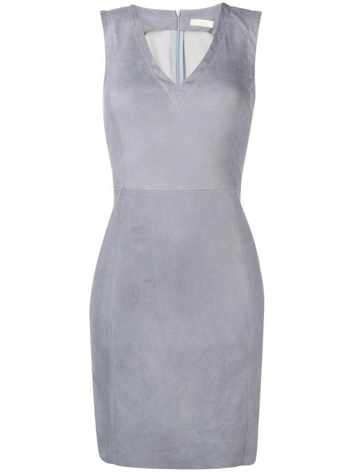 Drome Short Fitted Dress - Grey