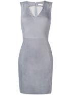 Drome Short Fitted Dress - Grey