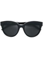 Saint Laurent Eyewear Oversized Tinted Sunglasses - Black