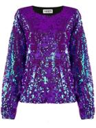 Essentiel Antwerp Sequin Embellished Shirt - Purple
