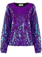 Essentiel Antwerp Sequin Embellished Shirt - Purple