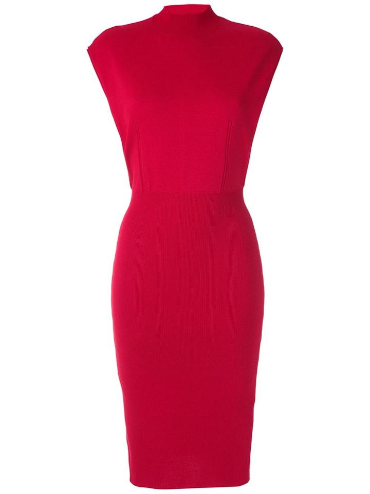 Osklen Fit Knit Dress - Red