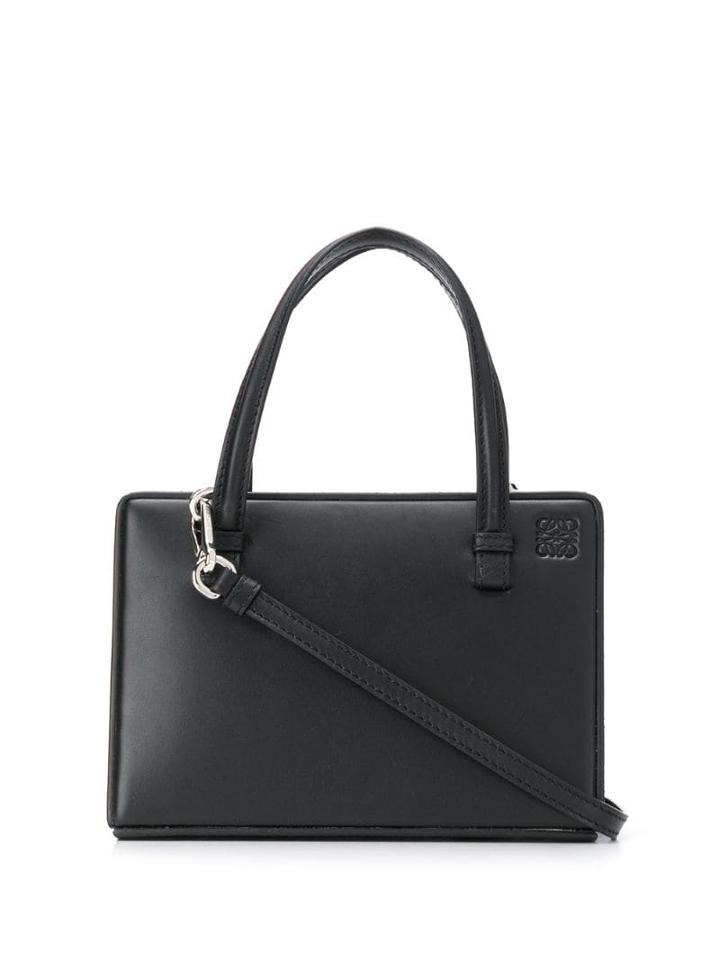 Loewe Small Postal Box Tote - Black