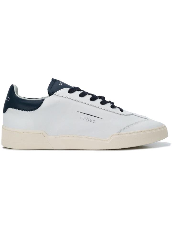 Ghoud Contrast Heel Sneakers - White