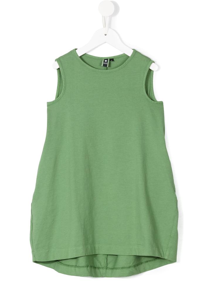 European Culture Kids Plain Dress, Girl's, Size: 8 Yrs, Green