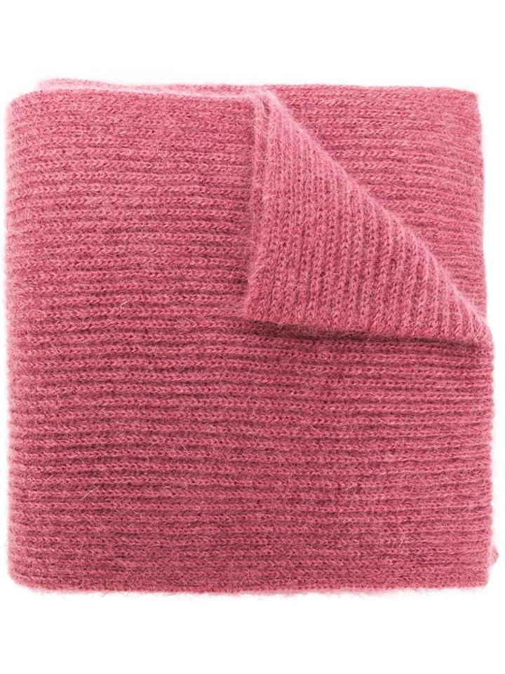 Marni Plain Scarf - Pink & Purple