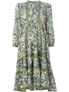 Burberry Beasts Print Dress - Multicolour