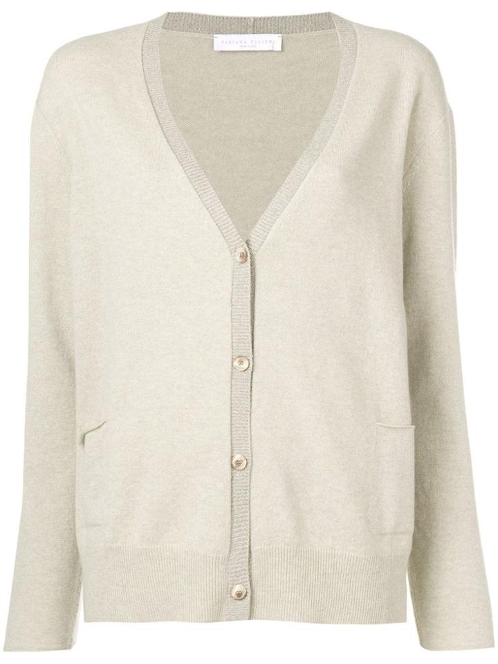 Fabiana Filippi Classic V-neck Cardigan - Green