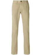 Jeckerson Classic Fitted Chinos - Nude & Neutrals