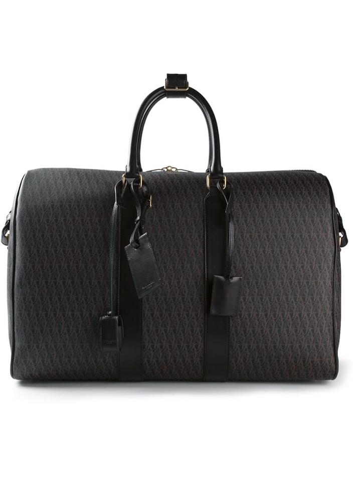 Saint Laurent 'classic Duffle 48' Tote - Black