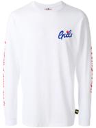Gcds Logo Print Sweatshirt - White