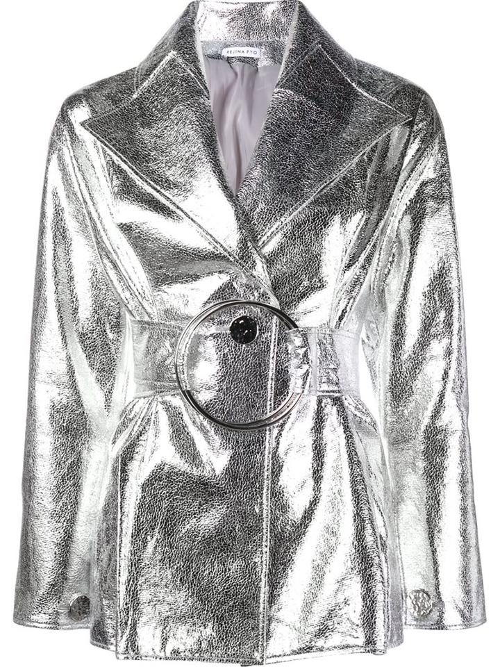 Rejina Pyo Metallic Jacket
