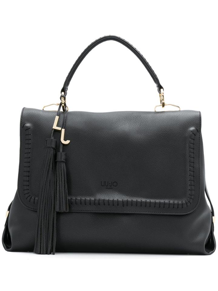 Liu Jo Moscova Tassel Tote Bag - Black
