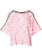 Nude Multi Print Blouse - White