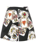 Dolce & Gabbana Card Print Shorts - Multicolour