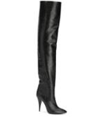 Saint Laurent Kiki 110 Knee-length Boots - Black
