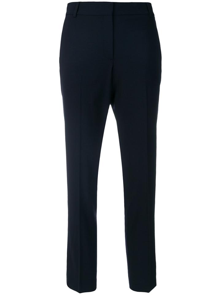 Theory Slim-fit Tailored Trousers - Blue