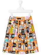 Fendi Kids - Printed Skirt - Kids - Cotton - 4 Yrs