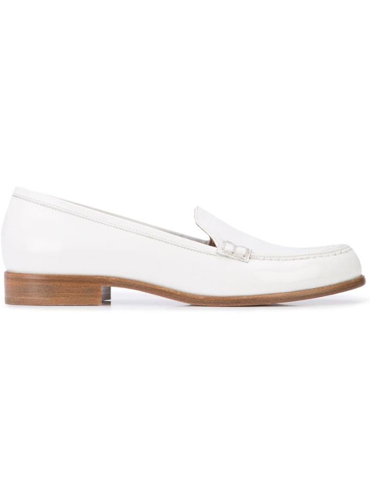 Tabitha Simmons Blakie Loafers - White