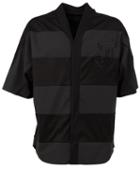 Juun.j Panelled Shirt, Men's, Size: 48, Black, Cotton/polyester/polyurethane