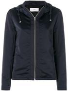 Closed Front Zipped Jacket - Blue