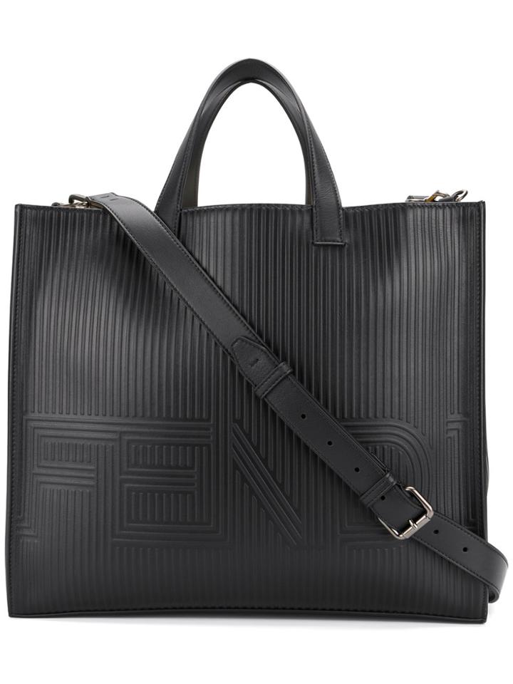 Fendi Shopper Tote - Black