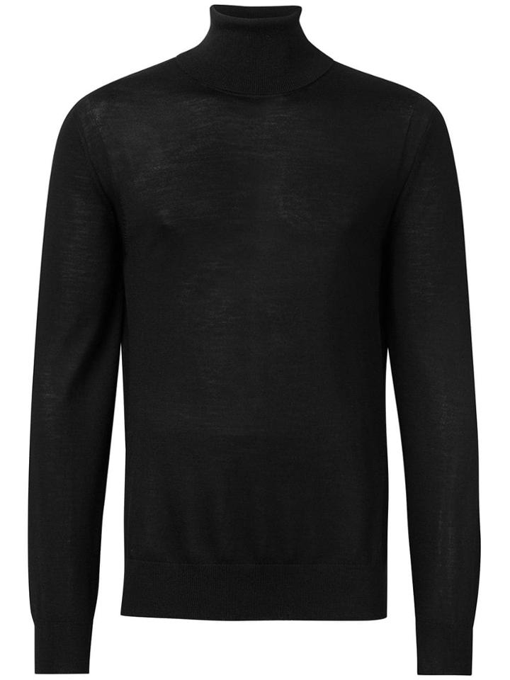 Michael Kors Straight-fit Turtleneck - Black