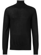 Michael Kors Straight-fit Turtleneck - Black