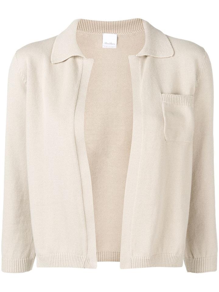 Max Mara Cropped Cardigan - Neutrals