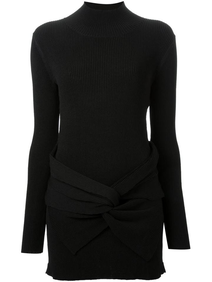 Christopher Esber Interlock Turtleneck Knit Dress