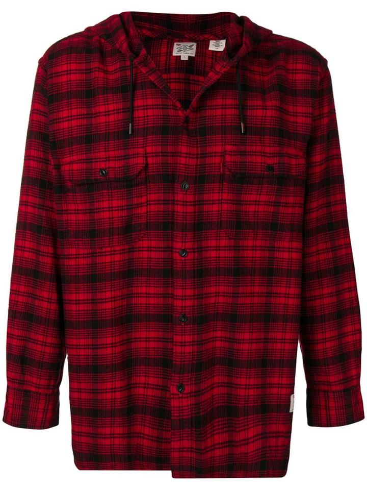Levi's Check Printed Loose Shirt - Red