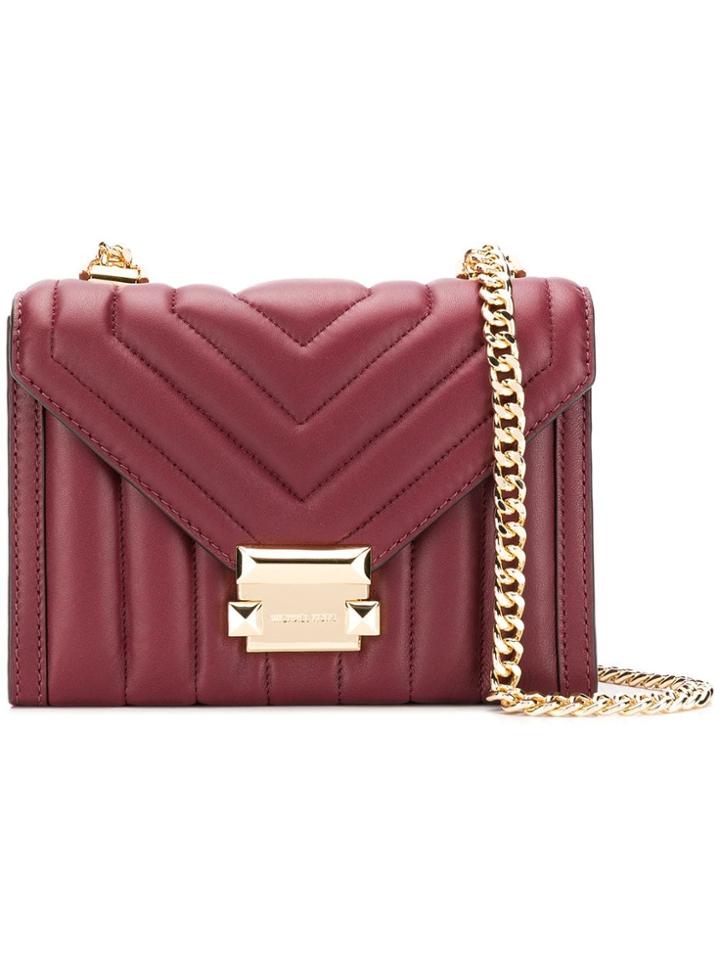 Michael Michael Kors Whitney Quilted Shoulder Bag - Purple