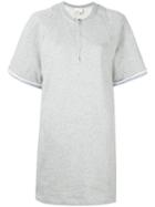 3.1 Phillip Lim Terry Tunic Dress, Women's, Size: Medium, Grey, Cotton