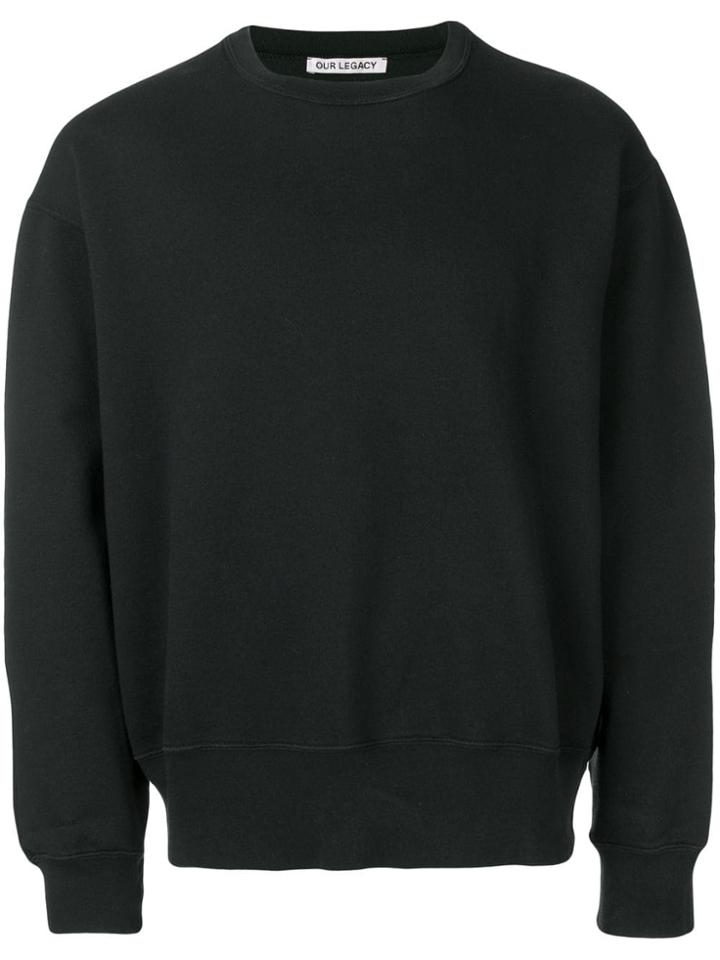 Our Legacy Classic Crew Neck Sweatshirt - Black