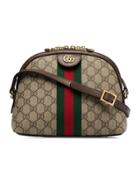 Gucci Brown Ophidia Small Gg Supreme Shoulder Bag