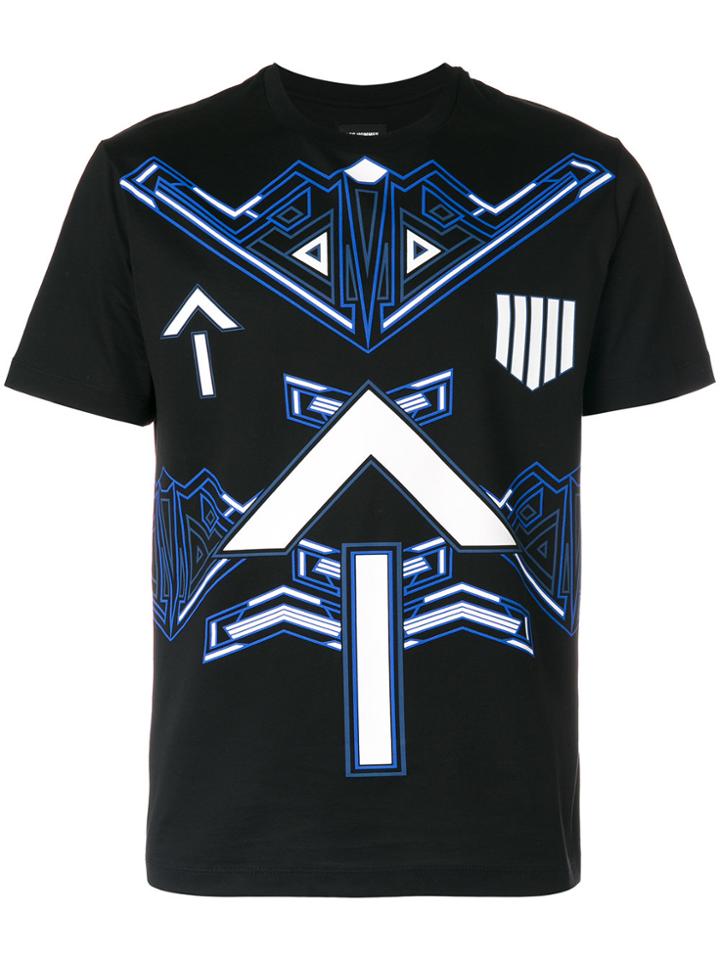 Les Hommes Printed T-shirt - Multicolour