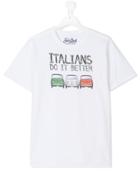 Mc2 Saint Barth Teen Italians Better T-shirt - White