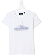 Harmont & Blaine Junior Teen Embellished Logo T-shirt - White