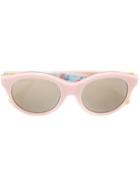 Retrosuperfuture Mona Ferragosto Sunglasses, Women's, Pink/purple, Acetate