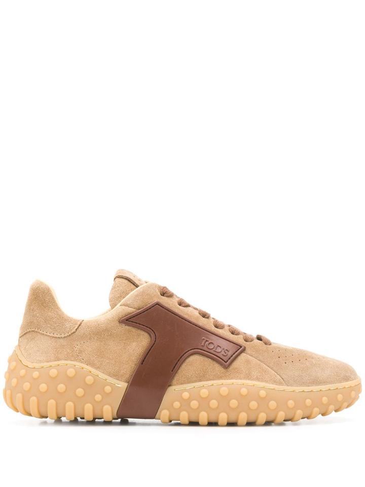 Tod's Lace Up Sneakers - Brown