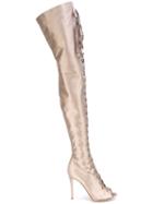Gianvito Rossi Marie Over-the-knee Boots - Neutrals