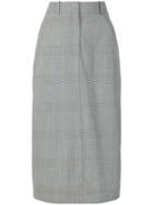 Calvin Klein 205w39nyc Glen Check Pencil Skirt - Black