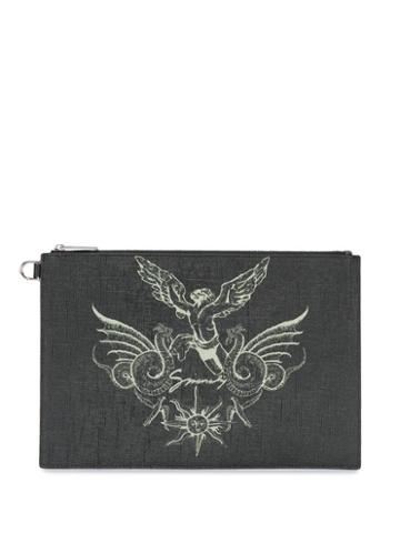 Givenchy Zipped Icarus Pouch - Black