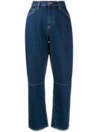 L'autre Chose Loose Straight-leg Jeans - Blue