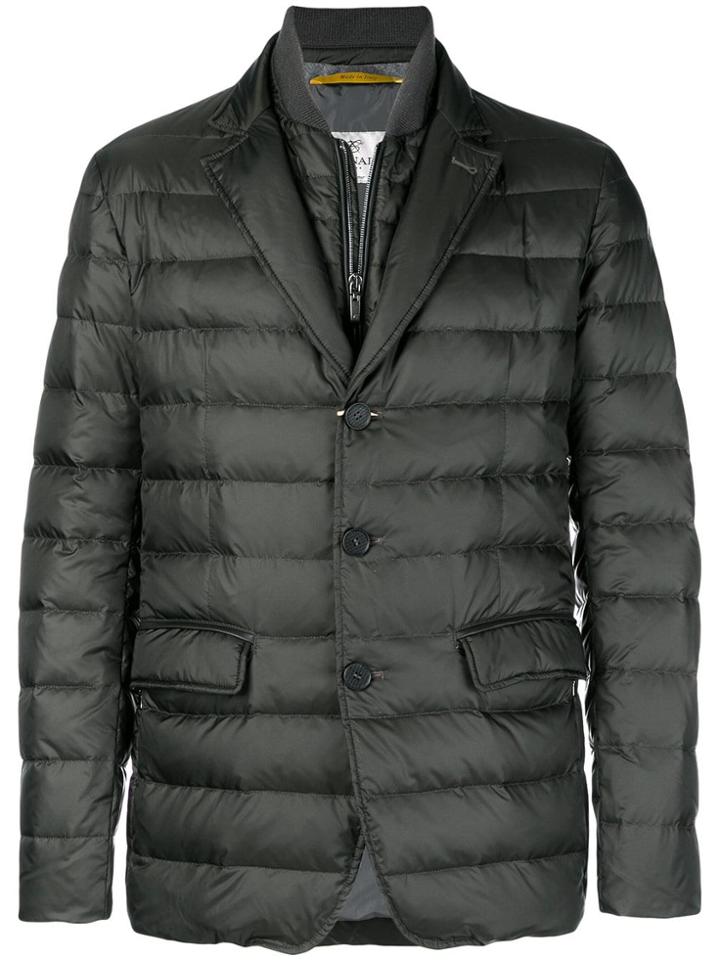 Canali Padded Blazer - Green